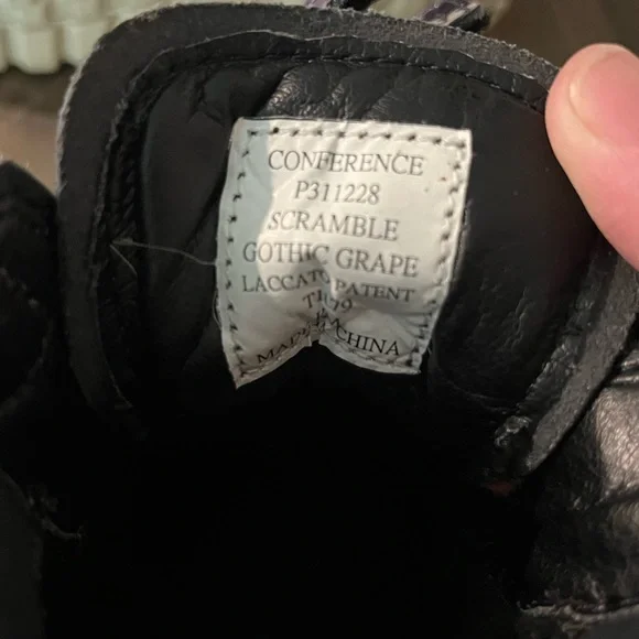 Caterpillar Platform Boots in Gothic Grape - Picture 7 of 7